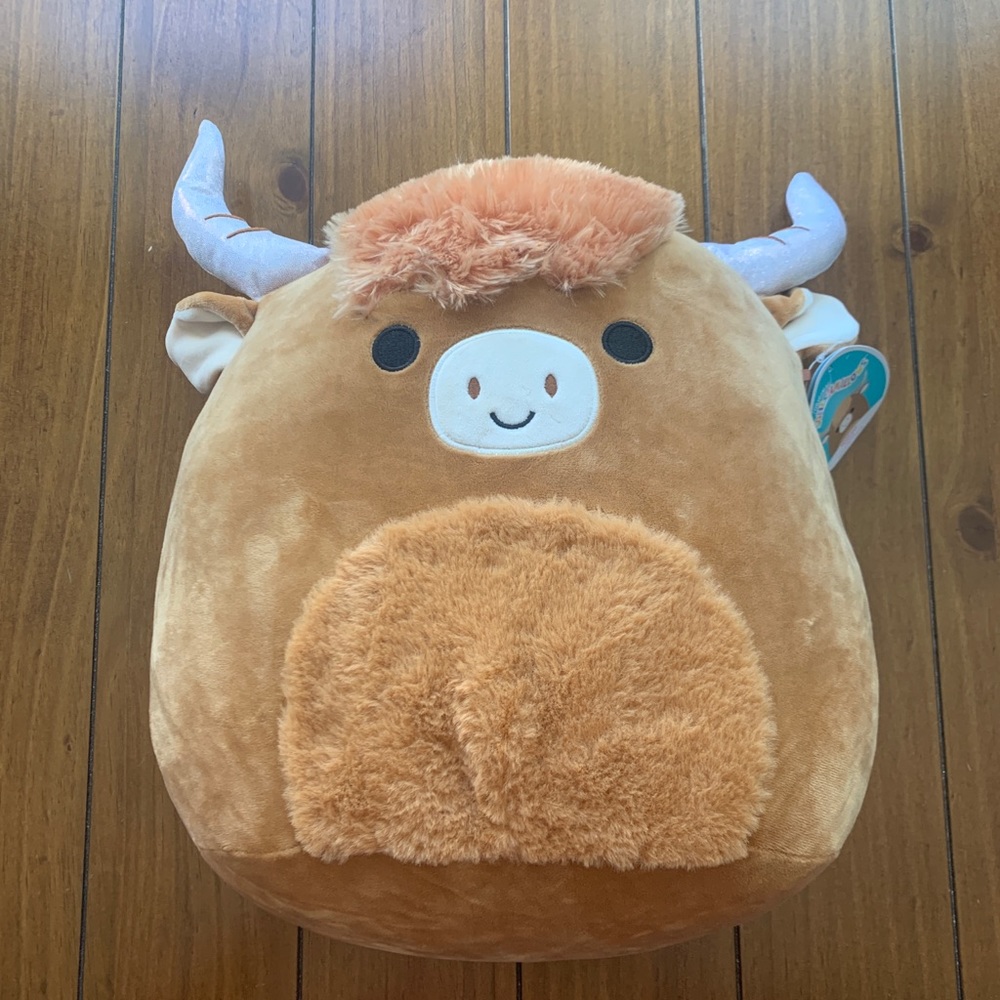 NWT Wilfred Highland Cow Squishmallow